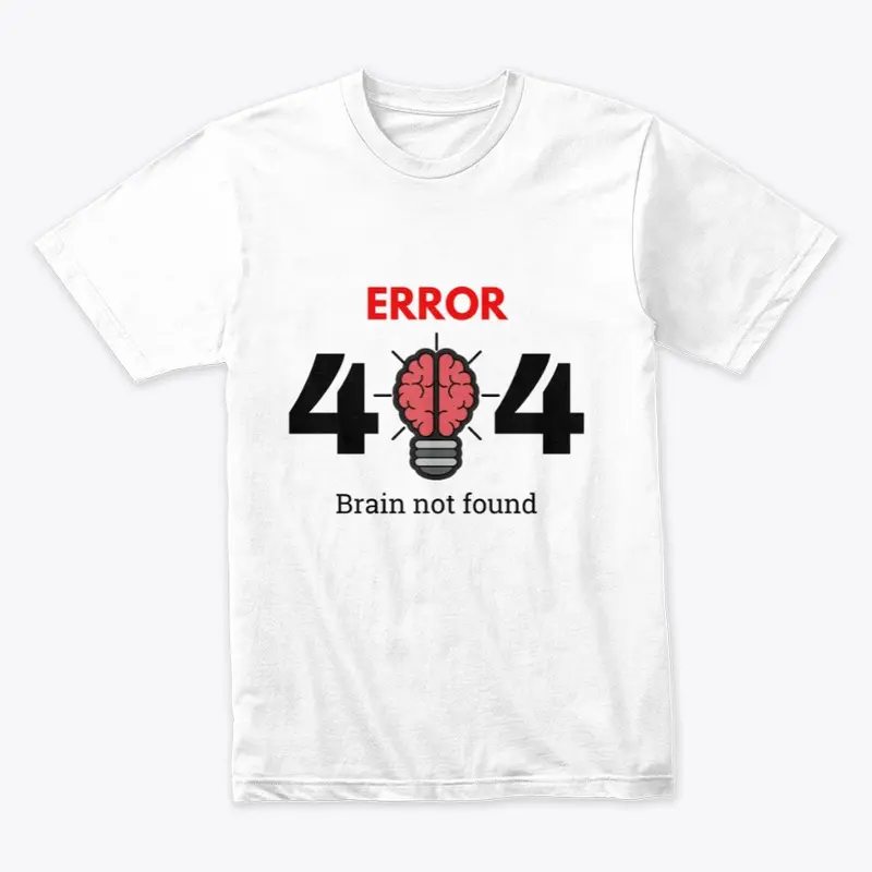 Error 404 - Brain not found