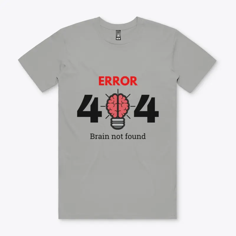 Error 404 - Brain not found