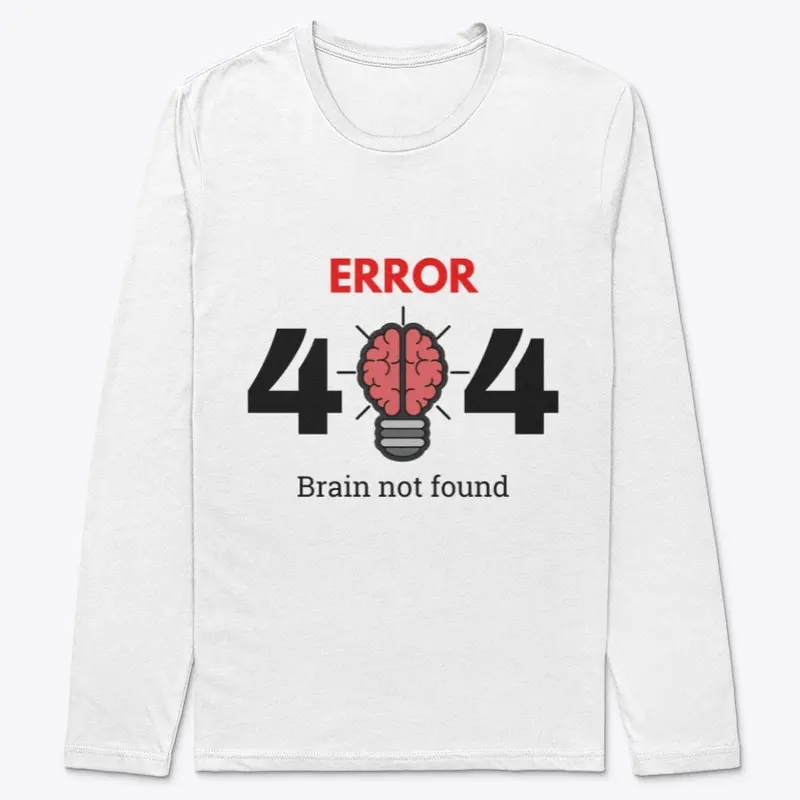 Error 404 - Brain not found