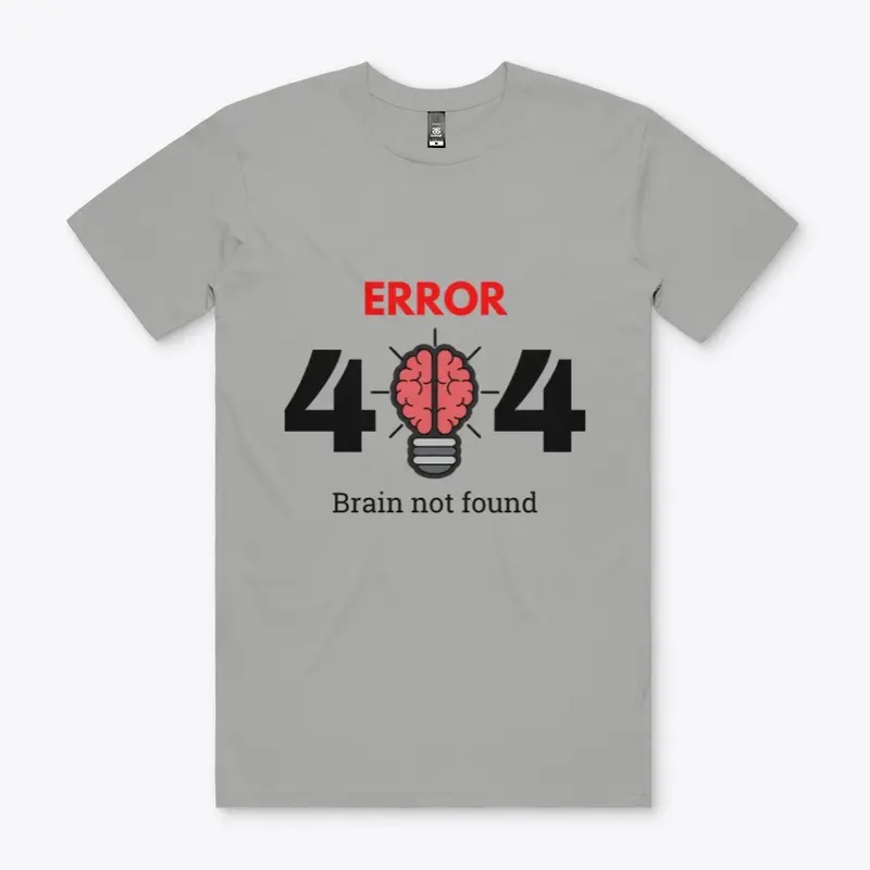 Error 404 - Brain not found