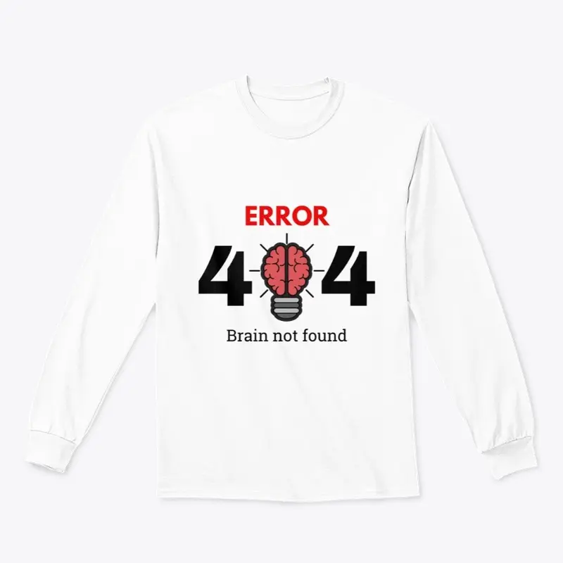 Error 404 - Brain not found